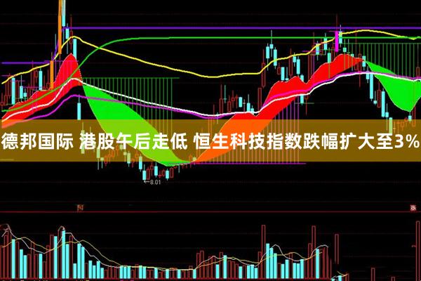 德邦国际 港股午后走低 恒生科技指数跌幅扩大至3%